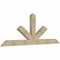 Ekena Millwork Saratoga Rough Sawn Timber Gable Bracket, Douglas Fir, 96"W x 36"H x 4"D x 6"F, 9/12 Pitch GBW096X36X0406SAR00RDF - alternate 4